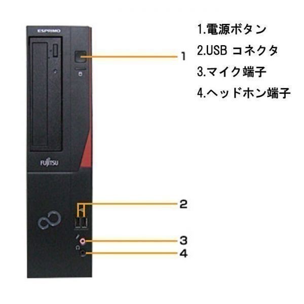 富士通 D582 Windows10 PC メモリー:8GB 新品SSD:480GB 省スペース O 富士通 D582 Windows10 PC メモリー:8GB 新品SSD:480GB 省スペース O