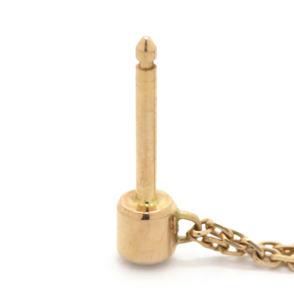 カルティエ Cartier ピアス トリニティ ダイヤ K18YG K18PG K18WG ホワイトゴールドXイエローゴールドXピンクゴールド ドロップ 1P 750 18K 【ケース】【中古】