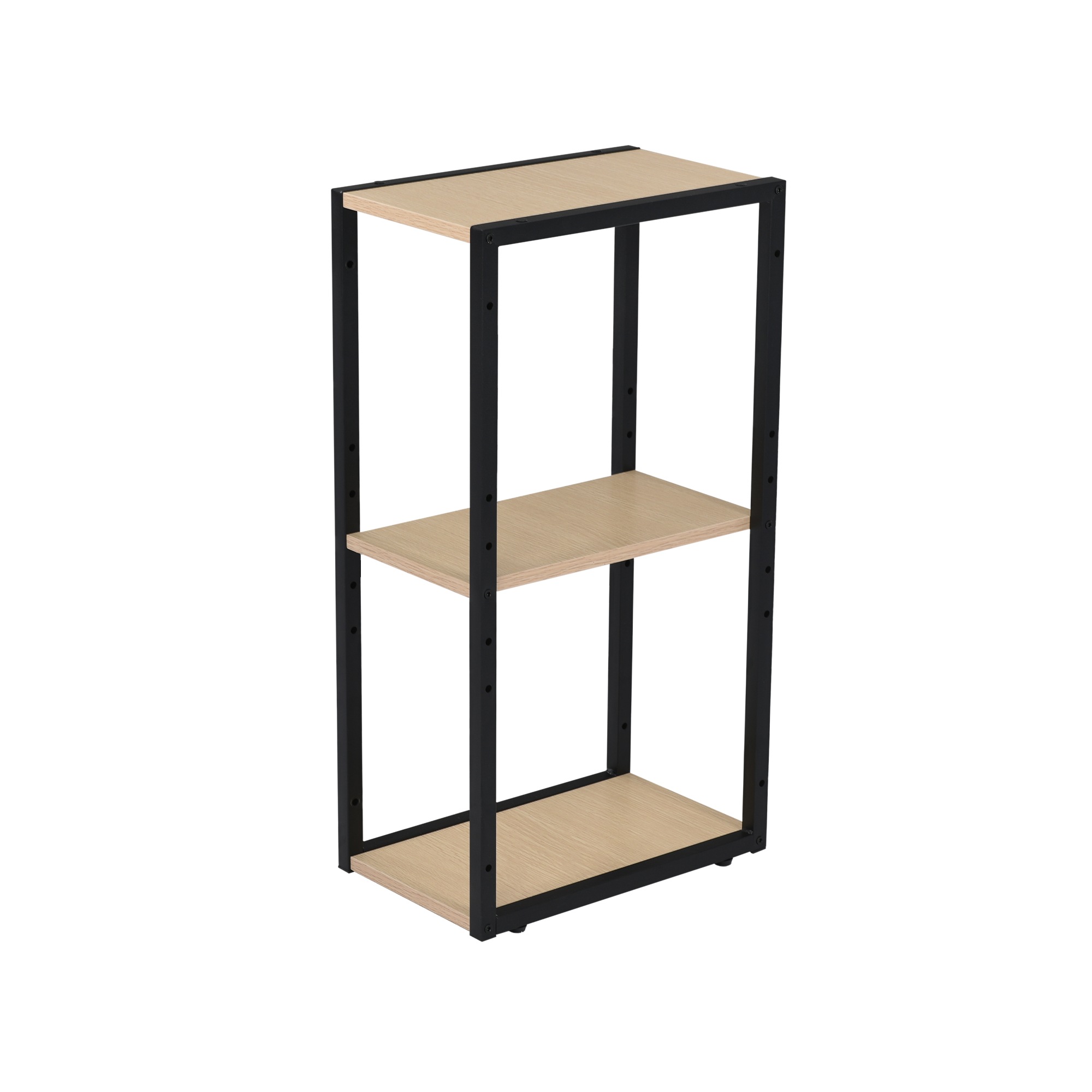 【国内発送,送料無料】【新品登場】H型パソコンデスク 収納ラック2個付き オフィスデスク ラクラクに組み合わせ可能 木製 ミシン台 学習机 【ナチュラル】