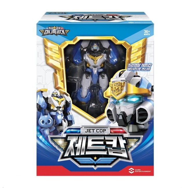 ミニ特攻隊/最強警察/5種ロボットセット/バトルカップ/サイオンカップ/ダッシュカップ/マリンカップ/ジェットカップ/頭に変身/変身ロボット/正品/2023