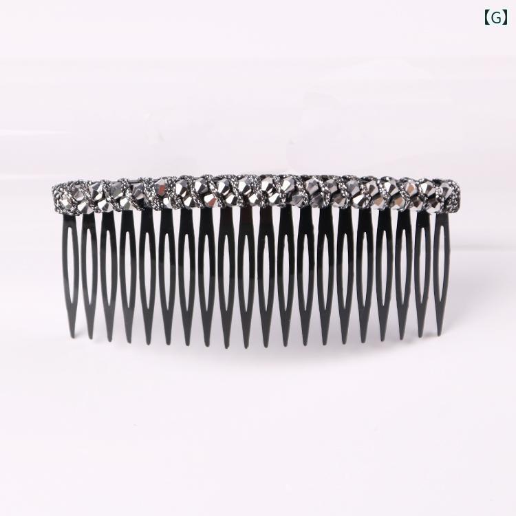 前髪クリップ 韓国 オルチャン おしゃれ かわいい ファッション ヘアピン アクセサリー レディース コーム フープ ワインレッド ピンク 紺