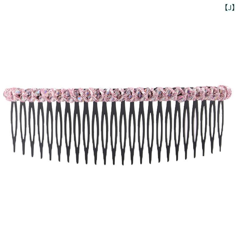 前髪クリップ 韓国 オルチャン おしゃれ かわいい ファッション ヘアピン アクセサリー レディース コーム フープ ワインレッド ピンク 紺