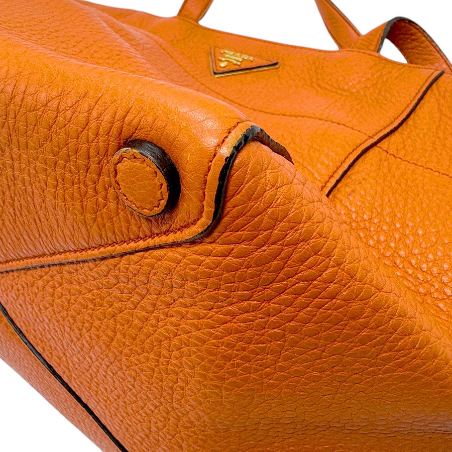 プラダ PRADA ハンドバッグ レザー オレンジ レディース BR5092 n0527