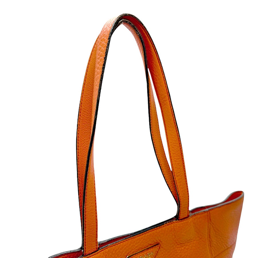 プラダ PRADA ハンドバッグ レザー オレンジ レディース BR5092 n0527