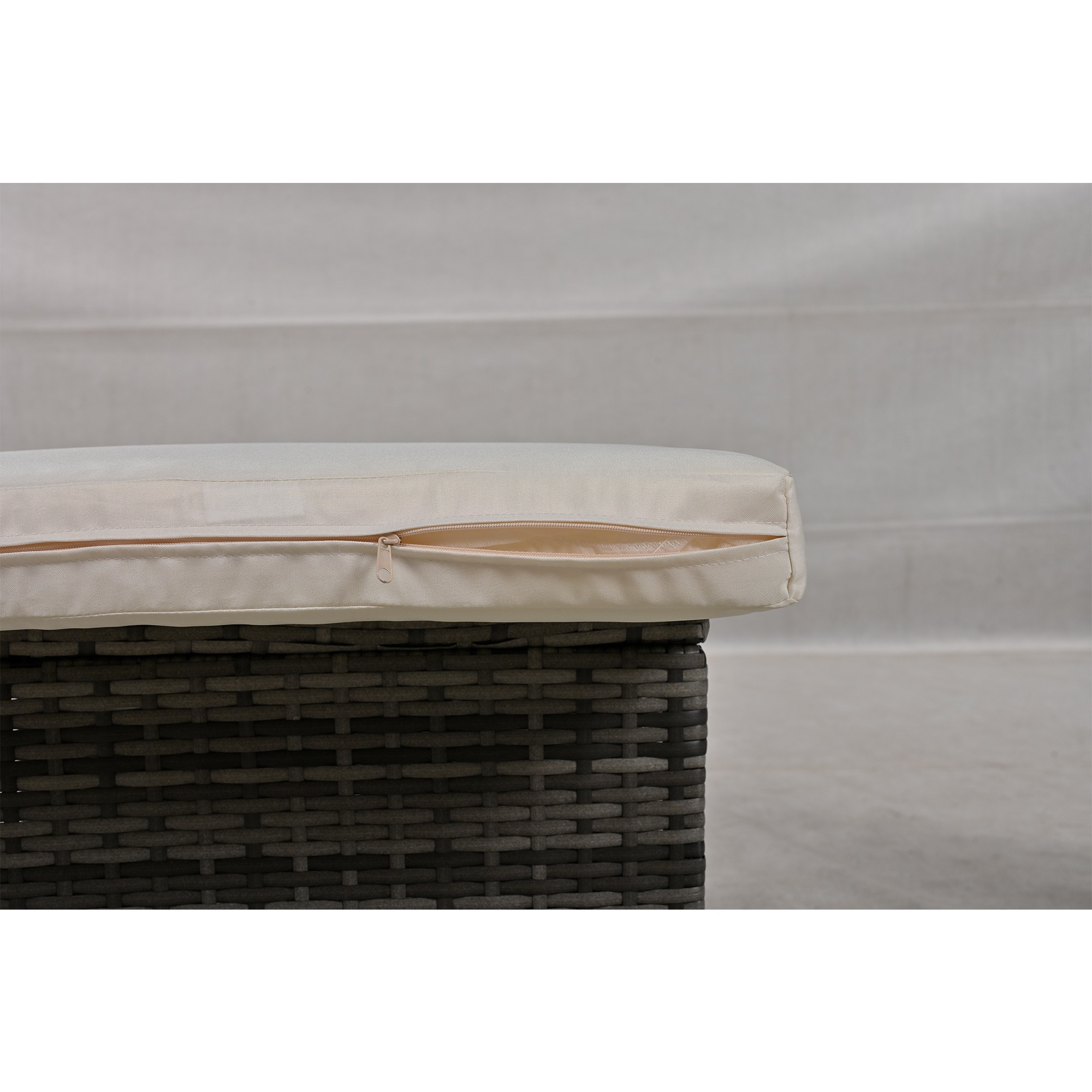 【国内発送/安心保証】ガーデンテーブルセット ラタン調 ガーデンチェアー　家具 樹脂 ホテル カフェ ベランダ テラス　屋外家具 高級 ソファ