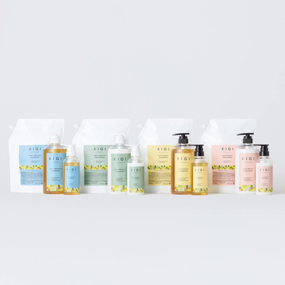 [国内正規品] キギ バイ シエラ オーガニカ リッチモイストシャンプー 2000ml（業務用） シャンプー 天然由来成分97％ 毛先 リッチ 保湿 ダメージ アミノ酸系 γ‐ドコサラクトン ヘマチン