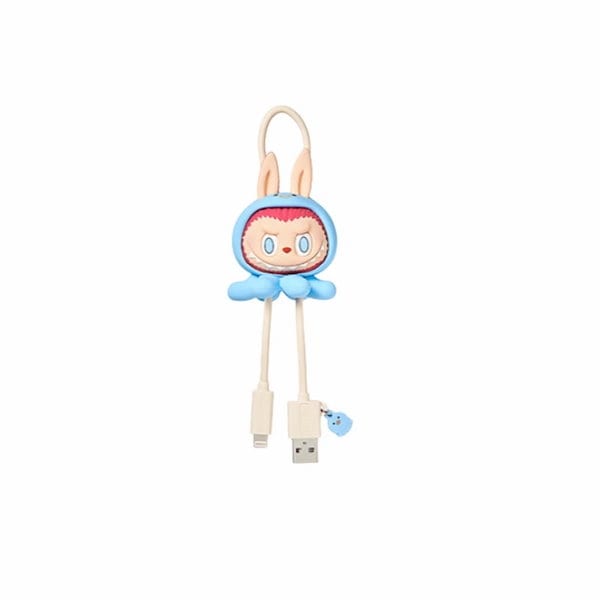popmart labubu ケーブル THE MONSTERS Enchanted by the Seaside シリーズ Type-C