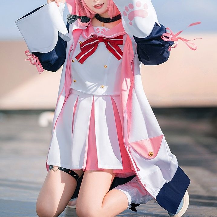 ゲームvtuberキャスターバーチャルアイドルレインボー社笹木咲コスプレ服アニメ衣装女