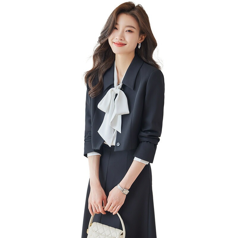 スーツ レディース 秋季 グレー カジュアル おしゃれ ジャケット セットアップ スーツ レディース 秋季 グレー カジュアル おしゃれ ジャケット セットアップ