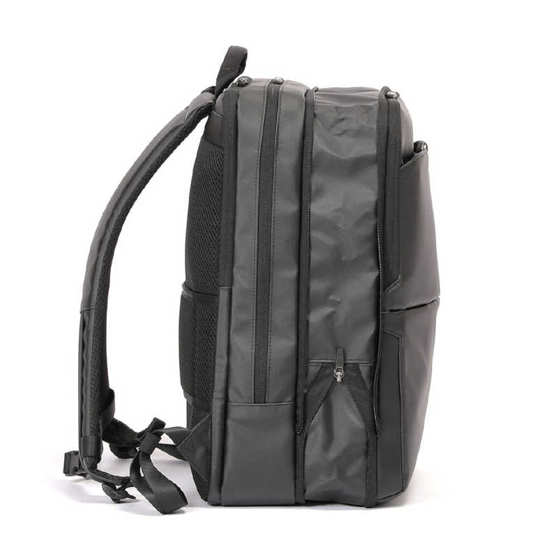 BERMAS 2層式ビジネスリュック バックパック 衣類収納ポケット付 容量拡張タイプ PC収納15インチ対応 DULITE FLEX ブラック 60644 BERMAS 2層式ビジネスリュック バックパック 衣類収納ポケット付 容量拡張タイプ PC収納15インチ対応 DULITE FLEX ブラック 60644