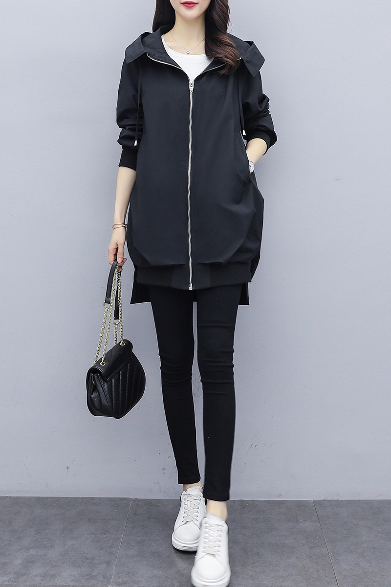 アウター コート ブルゾン ジャケット 膝丈 ひざ丈 袖あり 長袖 襟なし ストレート フード付き ファスナー ポケット 前開き 薄手 きれいめ シンプル カジュアル 大人 上品 おしゃれ アウター コート ブルゾン ジャケット 膝丈 ひざ丈 袖あり 長袖 襟なし ストレート フード付き ファスナー ポケット 前開き 薄手 きれいめ シンプル カジュアル 大人 上品 おしゃれ