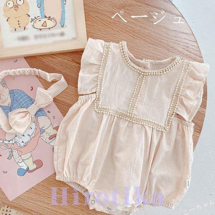ベビー服 ロンパース 22a W新作送料無料 新生児 赤ちゃん 女の子 ボディスーツ 純 夏着 可愛い ベビー用品 出産祝い