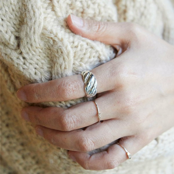 Qoo10] HANNA543 【BTS テテ V着用】R535 リング