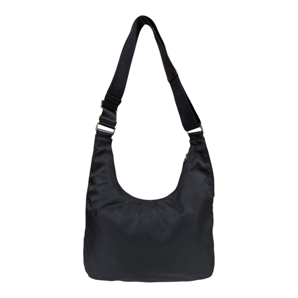 プラダ ショルダーバッグ ナイロン BT0519 ブラック PRADA 中古