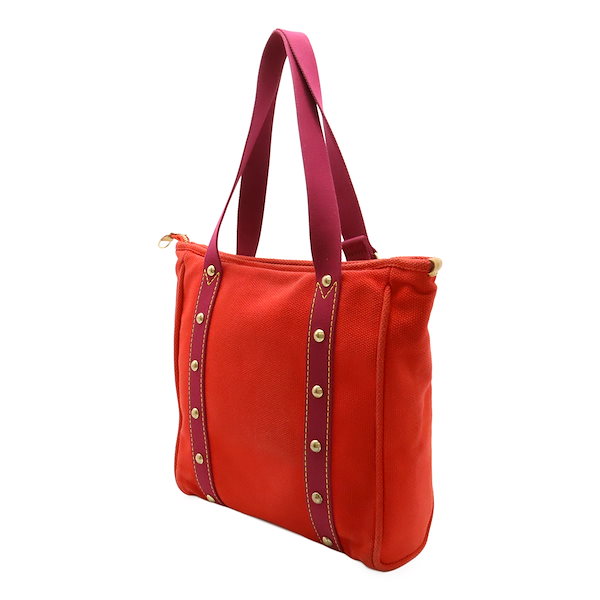Qoo10] Louis Vuitton アンティグアライン カバMM トートバッ