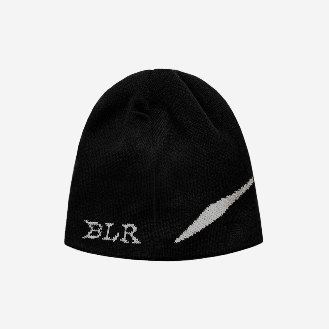 ●BLR● 25ss BLR Curved Logo Beanie BLR】 BLR CURVED LOGO BEANIE BLACK 帽子