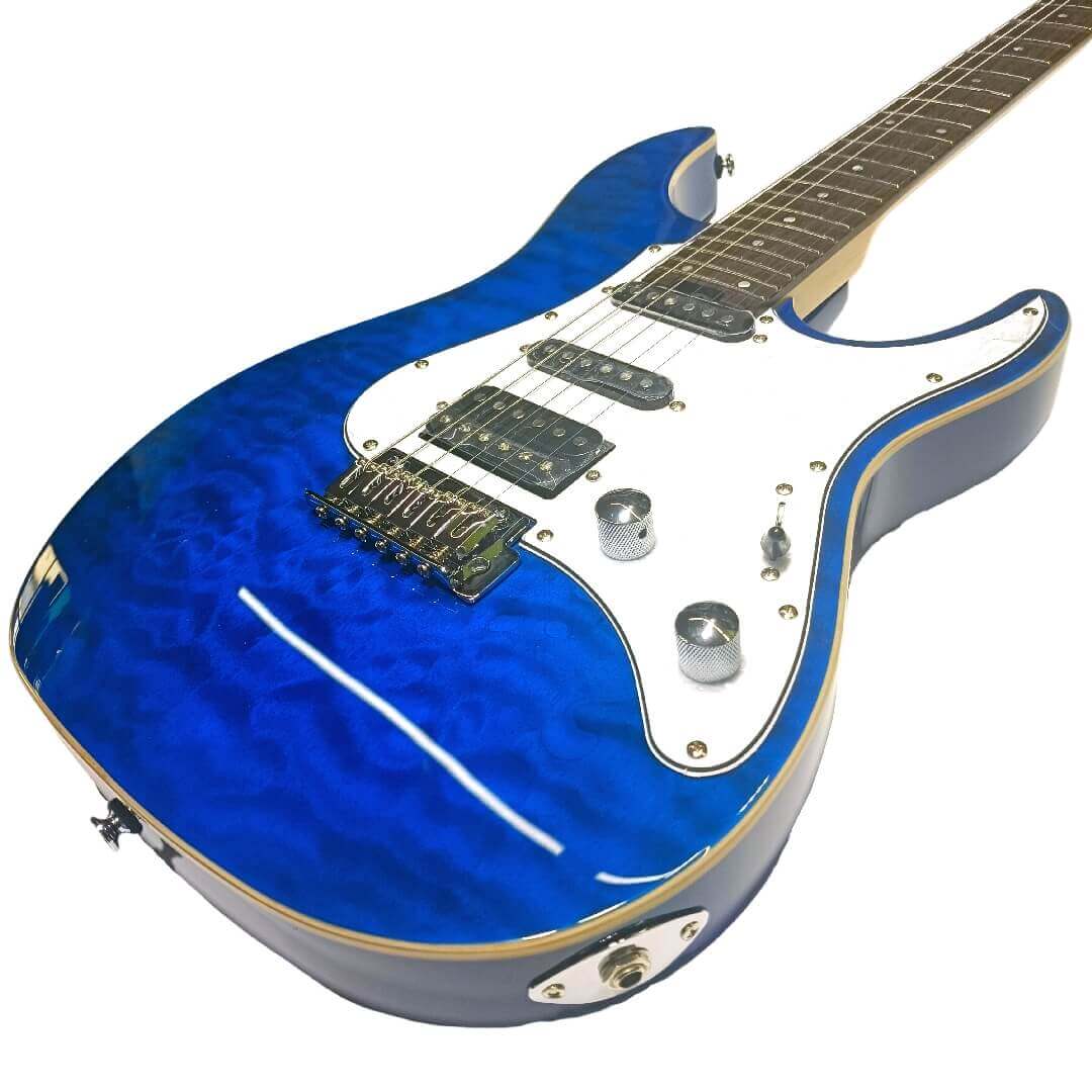 Grass Roots G-SNAPPER-CTM / See Thru Blue エレキギター ストラトタイプ