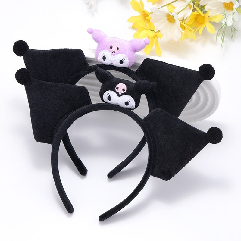 coolomi カシャ 小悪魔 ロリータ 可愛い リボン飾り 小物 ヘアアクセサリー 可愛い お揃い 柔らかい 可愛い