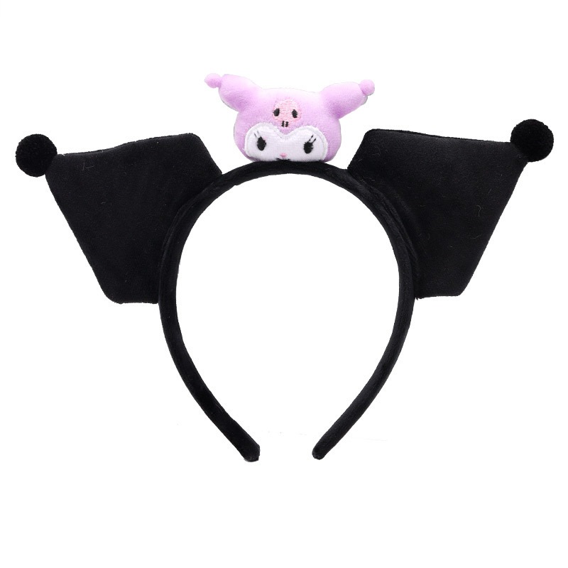 coolomi カシャ 小悪魔 ロリータ 可愛い リボン飾り 小物 ヘアアクセサリー 可愛い お揃い 柔らかい 可愛い