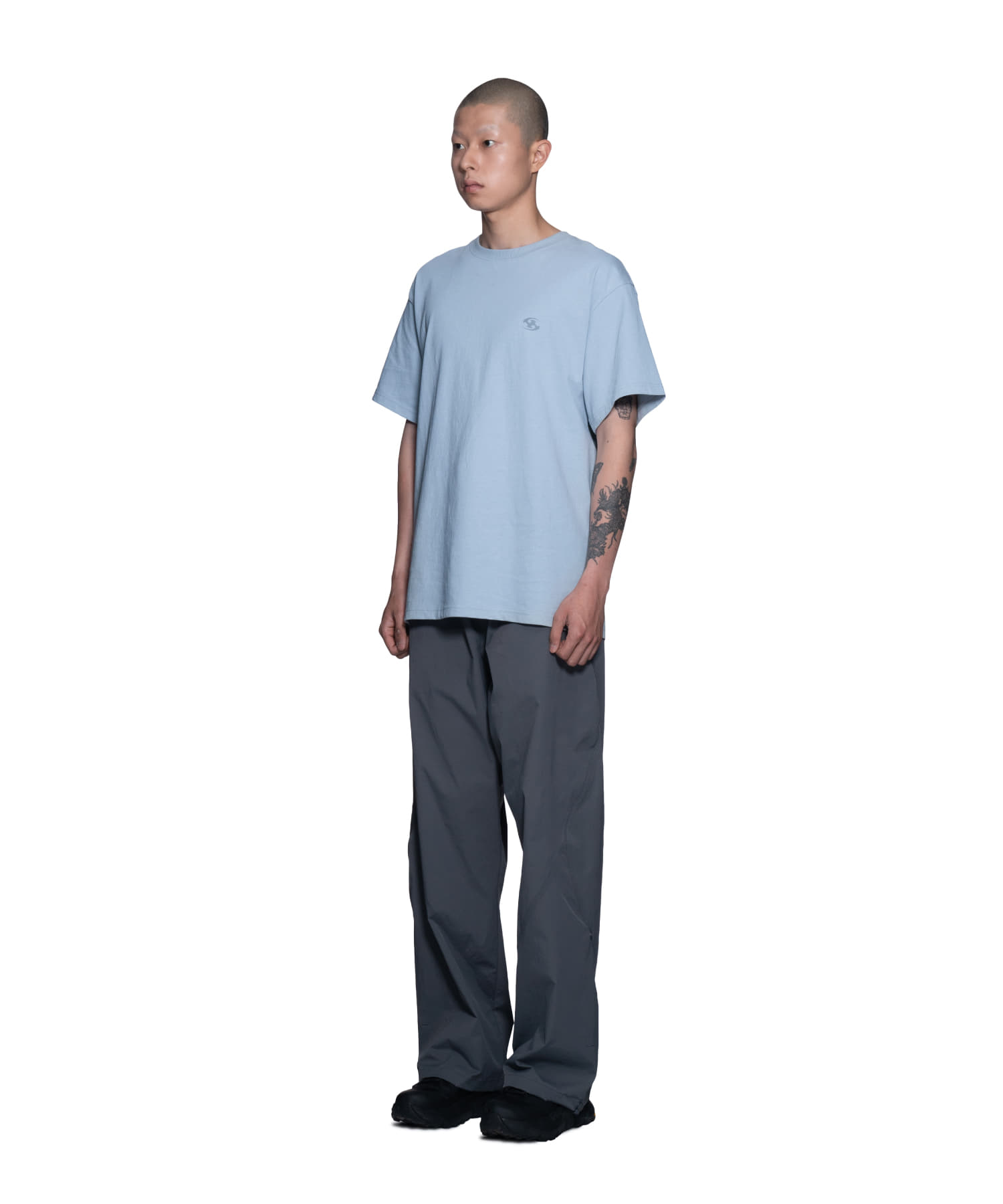 【SANSANGEAR】 23SS SANSAN KOESY TITLE LOGO T-SHIRT : SKY BLUE