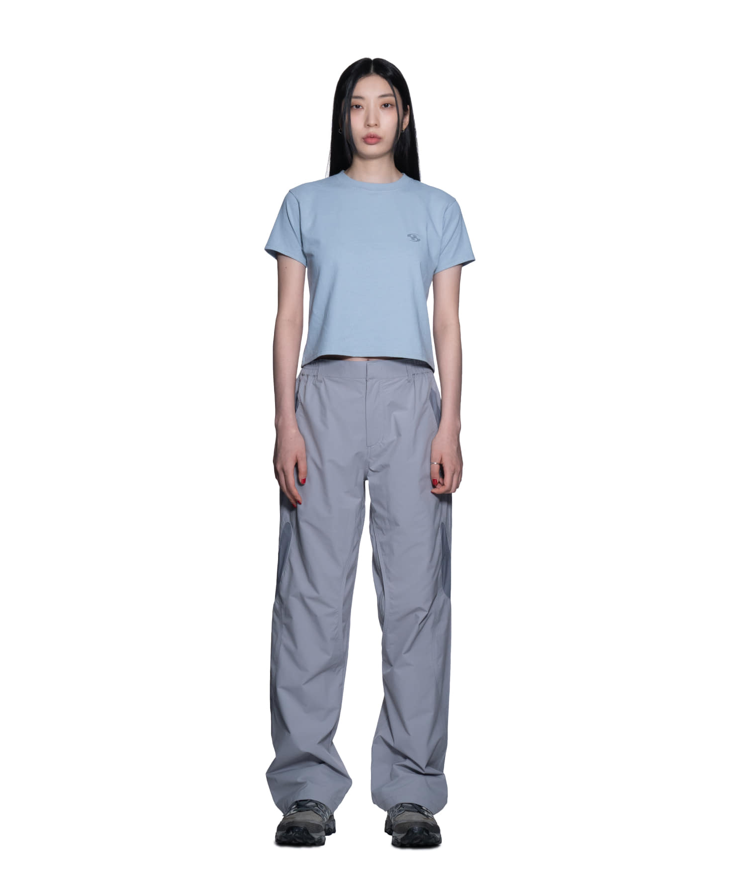 【SANSANGEAR】 23SS SANSAN KOESY TITLE LOGO T-SHIRT : SKY BLUE