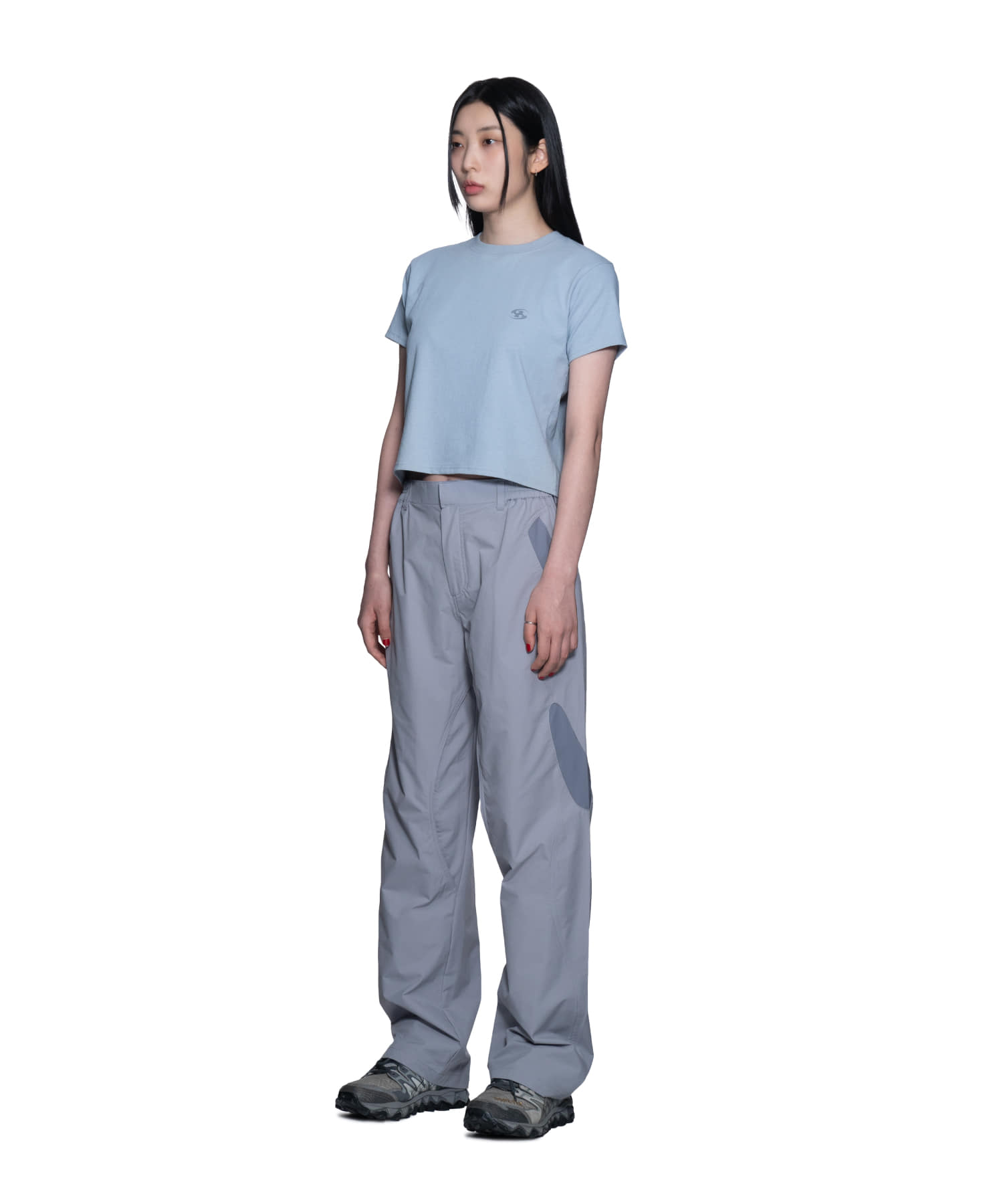 【SANSANGEAR】 23SS SANSAN KOESY TITLE LOGO T-SHIRT : SKY BLUE