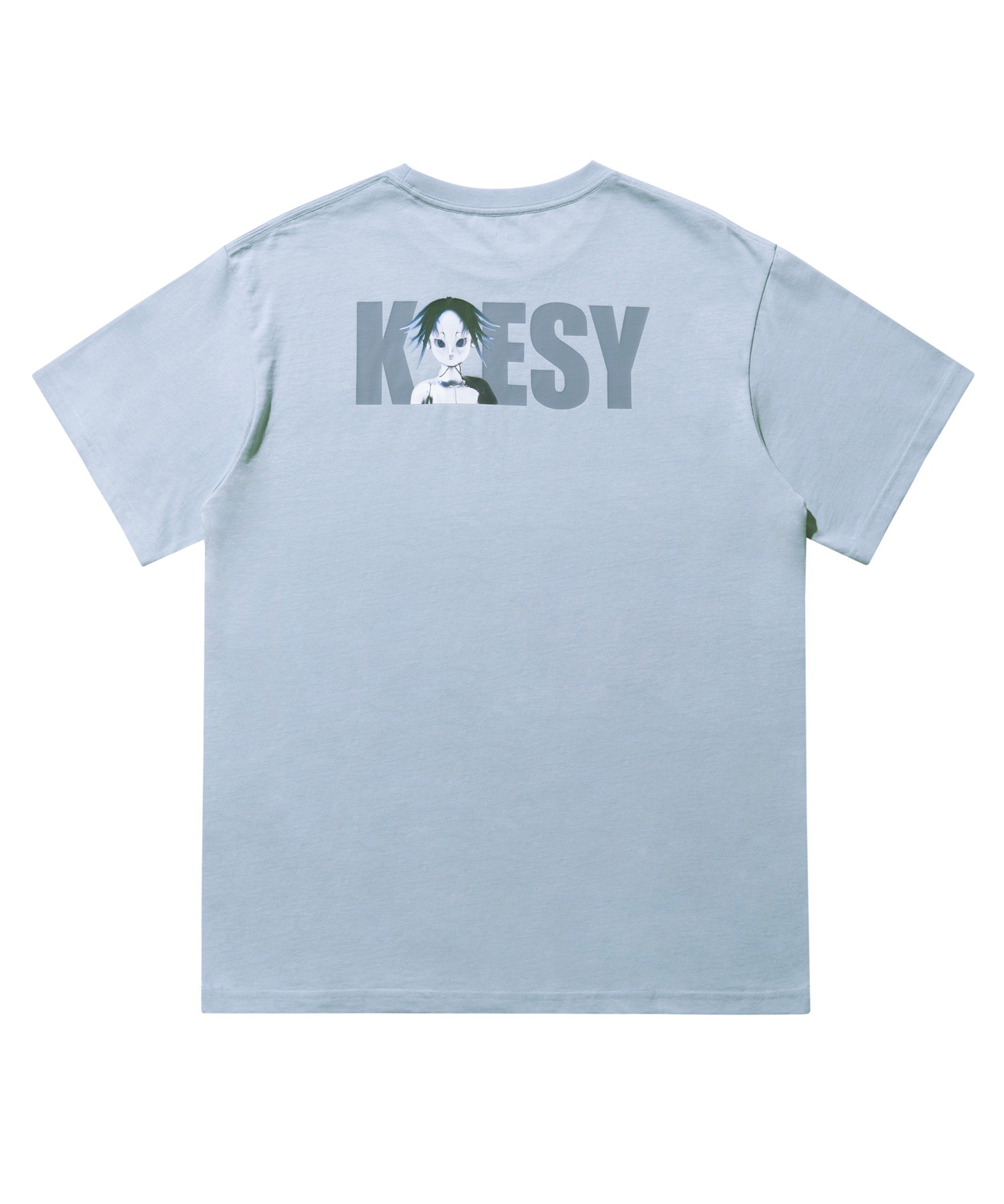 【SANSANGEAR】 23SS SANSAN KOESY TITLE LOGO T-SHIRT : SKY BLUE