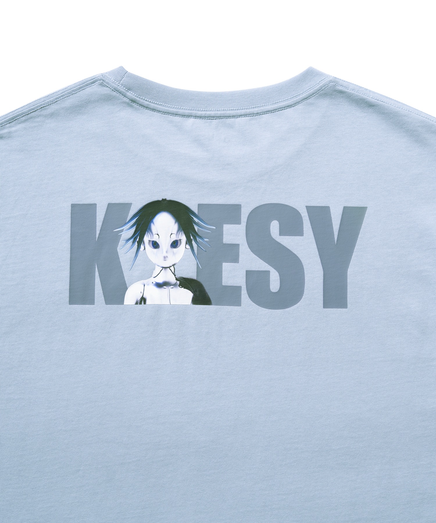 【SANSANGEAR】 23SS SANSAN KOESY TITLE LOGO T-SHIRT : SKY BLUE