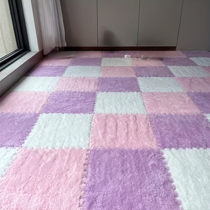 24枚入り厚手のふかふかパッチワークカーペット寝室のクローゼットリビングルームの浮き窓用ペットマット賃貸用家庭用フロアマット洗えてカット可能 24枚入り厚手のふかふかパッチワークカーペット寝室のクローゼットリビングルームの浮き窓用ペットマット賃貸用家庭用フロアマット洗えてカット可能