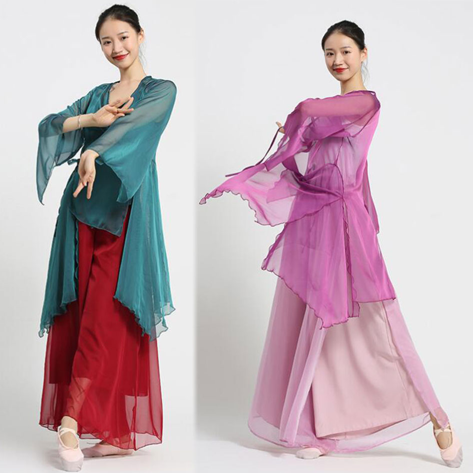 透け感カーディガン 古典ダンスウェア 中華古典舞踊 シースルーカーディガン ワイドパンツ レディースダンスウェア ダンスパンツ ダンス練習着 レッスン着 古典ダンス バレエダンス 社交ダンス モ 透け感カーディガン 古典ダンスウェア 中華古典舞踊 シースルーカーディガン ワイドパンツ レディースダンスウェア ダンスパンツ ダンス練習着 レッスン着 古典ダンス バレエダンス 社交ダンス モ