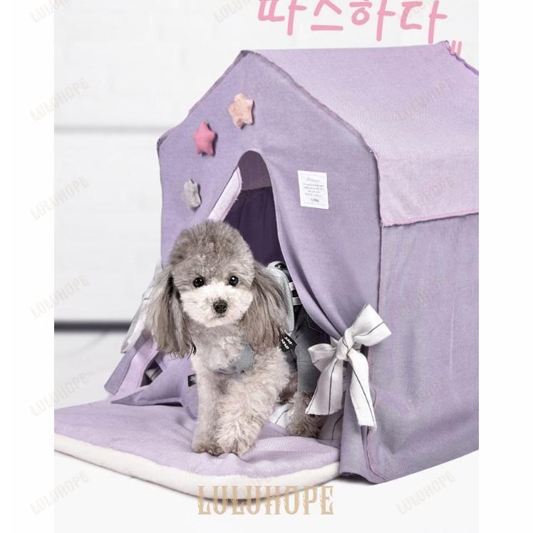 ペットテント ペットハウス テント ベッド クッション 犬 猫 ハウス 四季通用 清潔 洗える おしゃれ フランネル 小型 中型 テント型 50*40*57cm ペットテント ペットハウス テント ベッド クッション 犬 猫 ハウス 四季通用 清潔 洗える おしゃれ フランネル 小型 中型 テント型 50*40*57cm