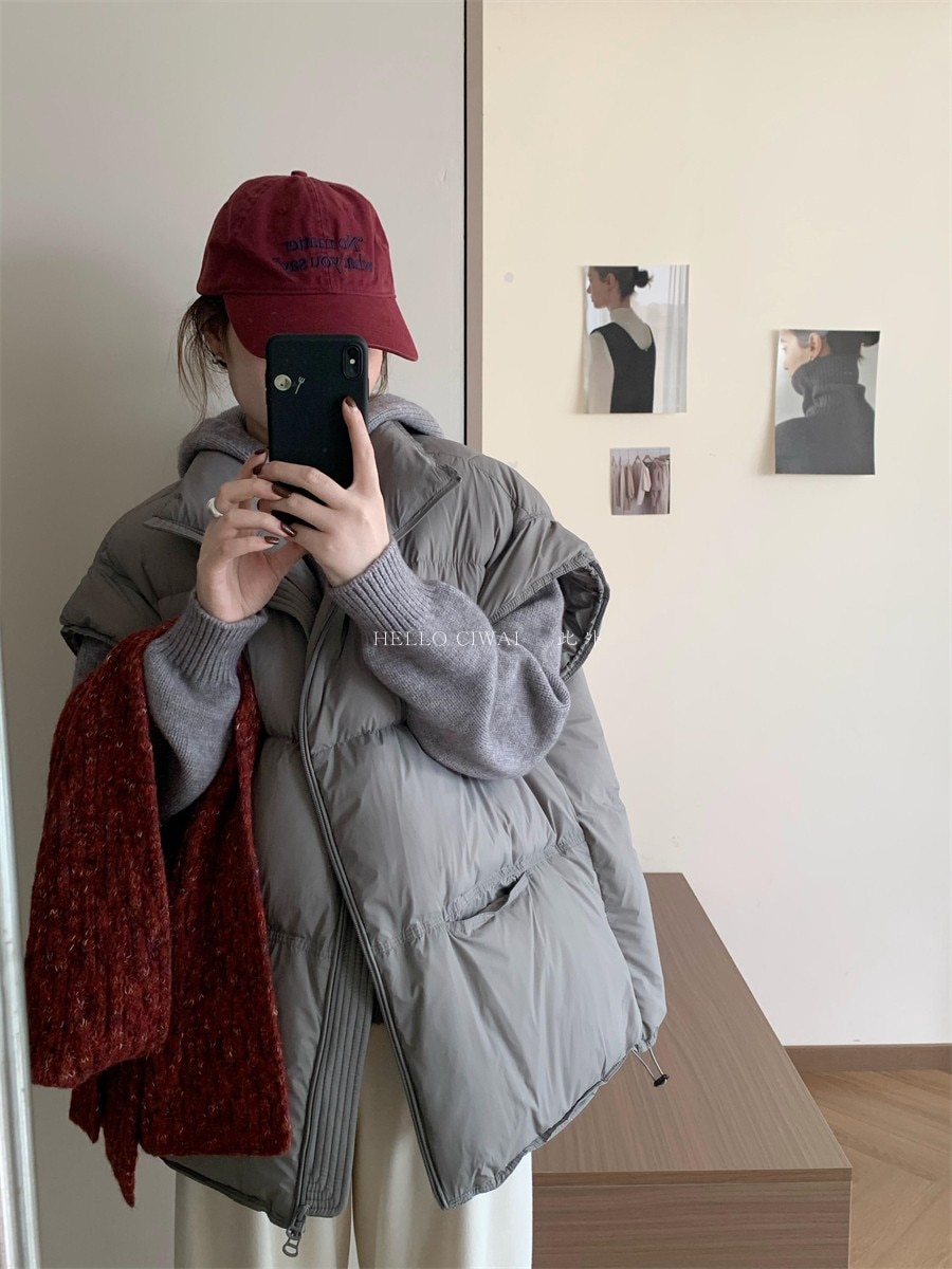 2024秋と冬の新しいレディース韓国カジュアルダウン厚綿ウエストコートルーズウォームショルダージャケットジャケット 2024秋と冬の新しいレディース韓国カジュアルダウン厚綿ウエストコートルーズウォームショルダージャケットジャケット