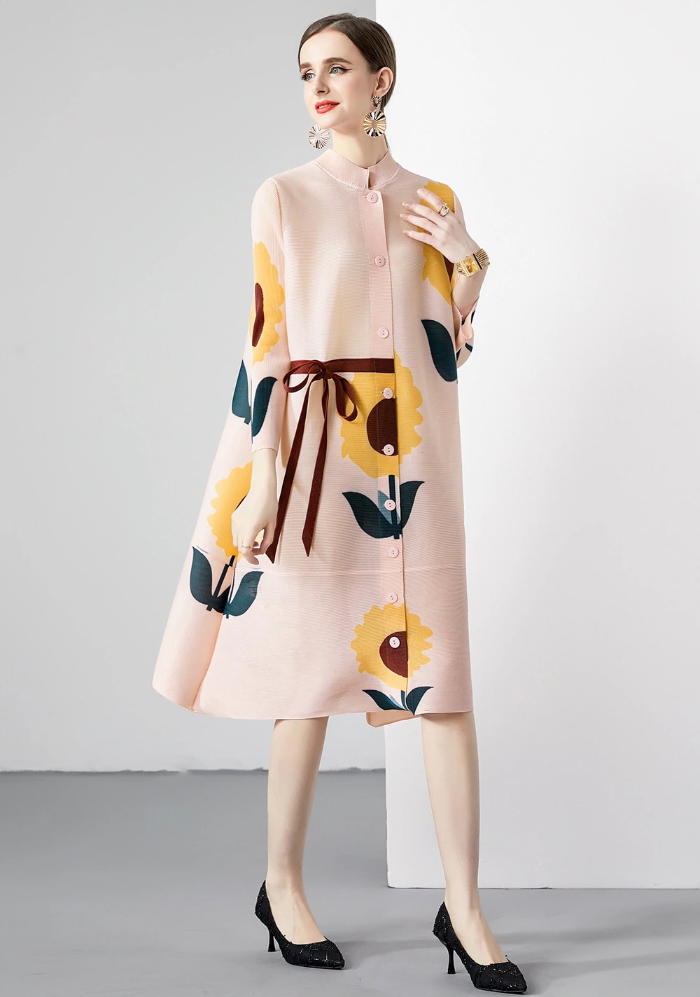 パンツドレス 披露宴 結婚式 セットアップ 袖あり ワイドパンツ 卒業式 レディース オールインワン パンツ パンツスーツ フォーマル パーティー 二次会