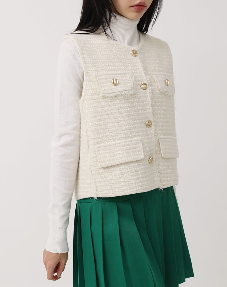 ゴルフウェア ベスト レディース 韓国 ニット ラメ 春 秋 冬 白 黒 おしゃれ ボーダー 配色 ラメ ラメニット ニットベスト フリンジ ノースリーブ 金ボタン 個性的 おしゃれ レトロ エレガン ゴルフウェア ベスト レディース 韓国 ニット ラメ 春 秋 冬 白 黒 おしゃれ ボーダー 配色 ラメ ラメニット ニットベスト フリンジ ノースリーブ 金ボタン 個性的 おしゃれ レトロ エレガン