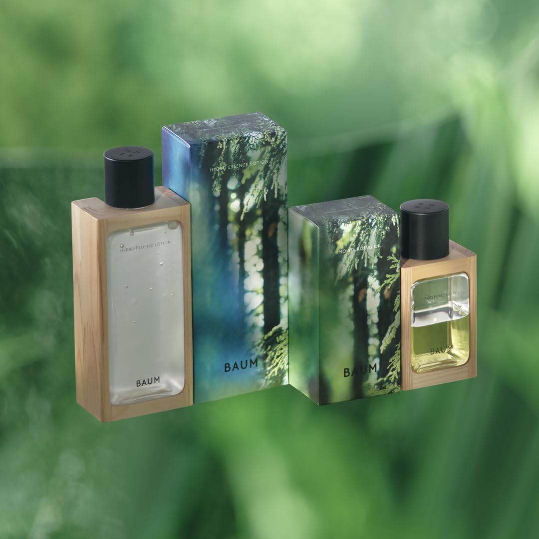 BAUM(バウム) モイスチャライジング オイルn(限定パッケージ ひのき) オイル 本体 60mL スノーピーク家具ブランド「TUGUSA」コラボ