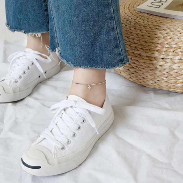 【短納期】アンクレット レディース 揺れる 一粒 アンクレット ブレスレット プレゼント 女性 シンプル プラチナ 仕上 シルバー925 アクセサリー プレゼント 彼女 妻 嫁 クリスマス_fs