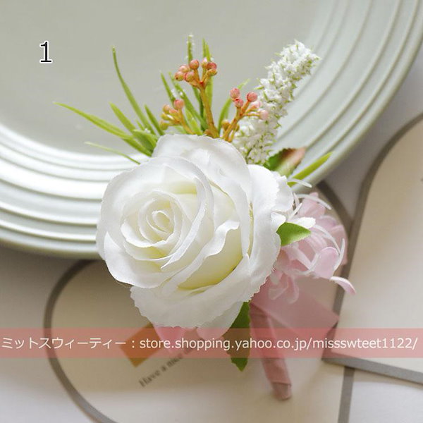 2599 ウェディングブーケ ブートニア No.2599 クラッチブーケ アーティ