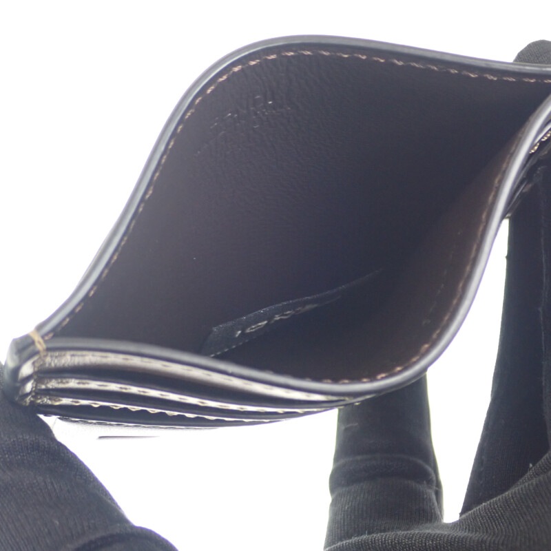 FFダイヤモンド 8M0445ADYMF13VK カードケース レザー ブラウン ゴールド金具 レディース【SAランク】 FFダイヤモンド 8M0445ADYMF13VK カードケース レザー ブラウン ゴールド金具 レディース【SAランク】