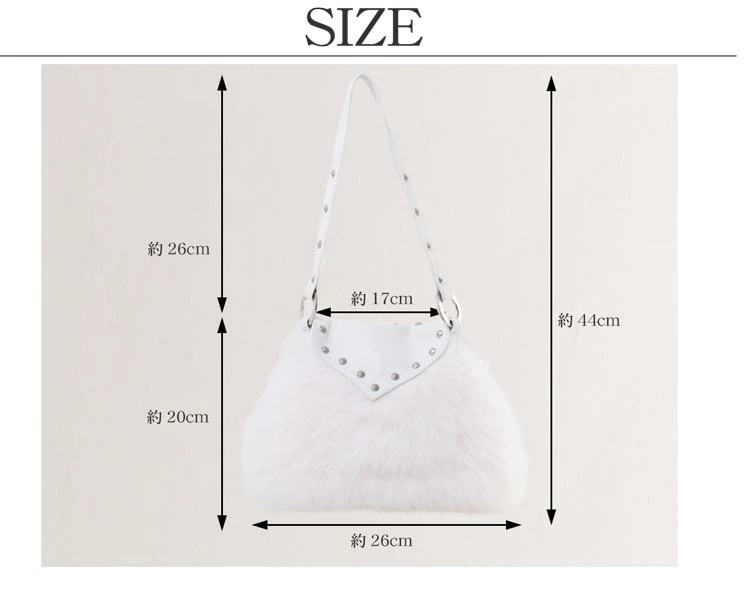 フォックスファーハンドバッグ フォックスファーハンドバッグ