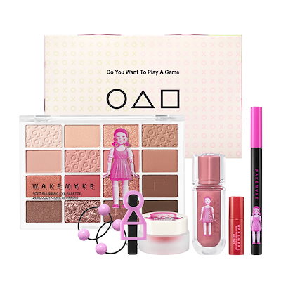★韓国限定★WAKEMAKE×イカゲーム　オリヤン　おまけ付き♪ イカゲーム」と韓国コスメ“WAKEMAKE(ウェイクメイク