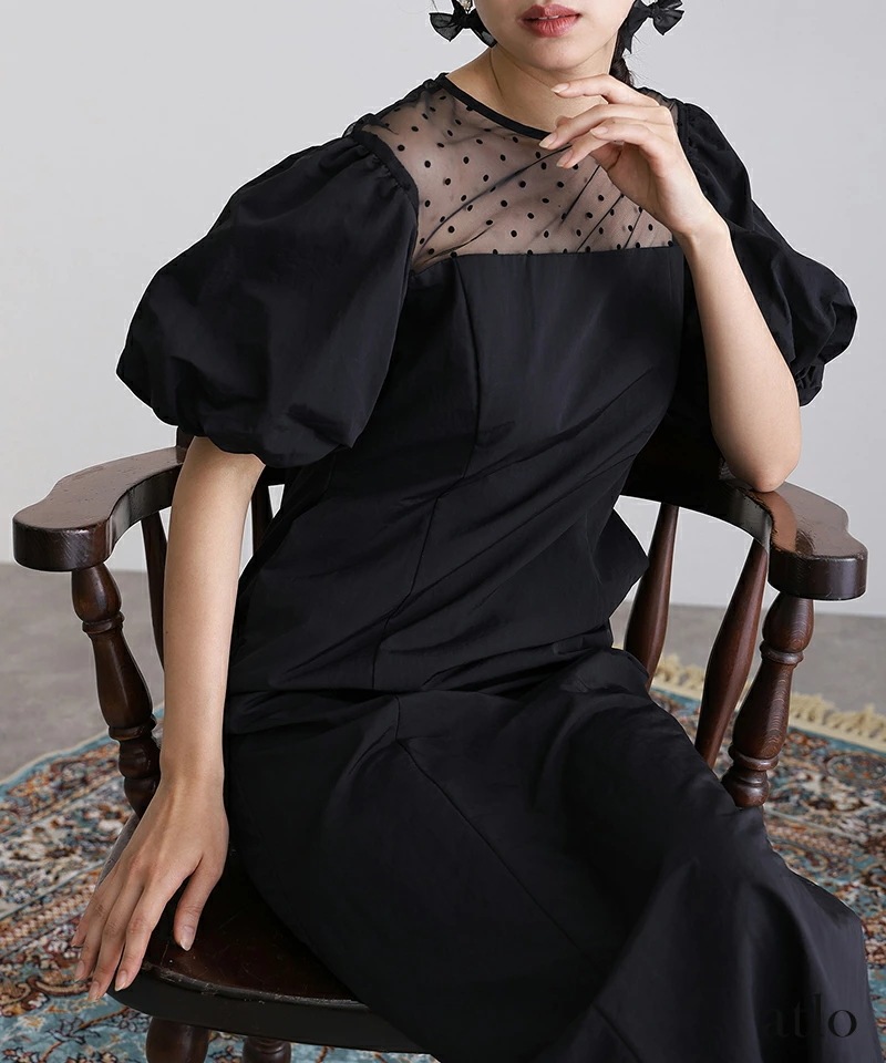 ドットフロッキー パフスリーブ パーティードレス オケージョン ワンピース 結婚式 かっこいい 大きいサイズ 小柄 ドレス フォーマルドレス フォーマル 小さいサイズ 10代 20代 30代 韓国 お ドットフロッキー パフスリーブ パーティードレス オケージョン ワンピース 結婚式 かっこいい 大きいサイズ 小柄 ドレス フォーマルドレス フォーマル 小さいサイズ 10代 20代 30代 韓国 お