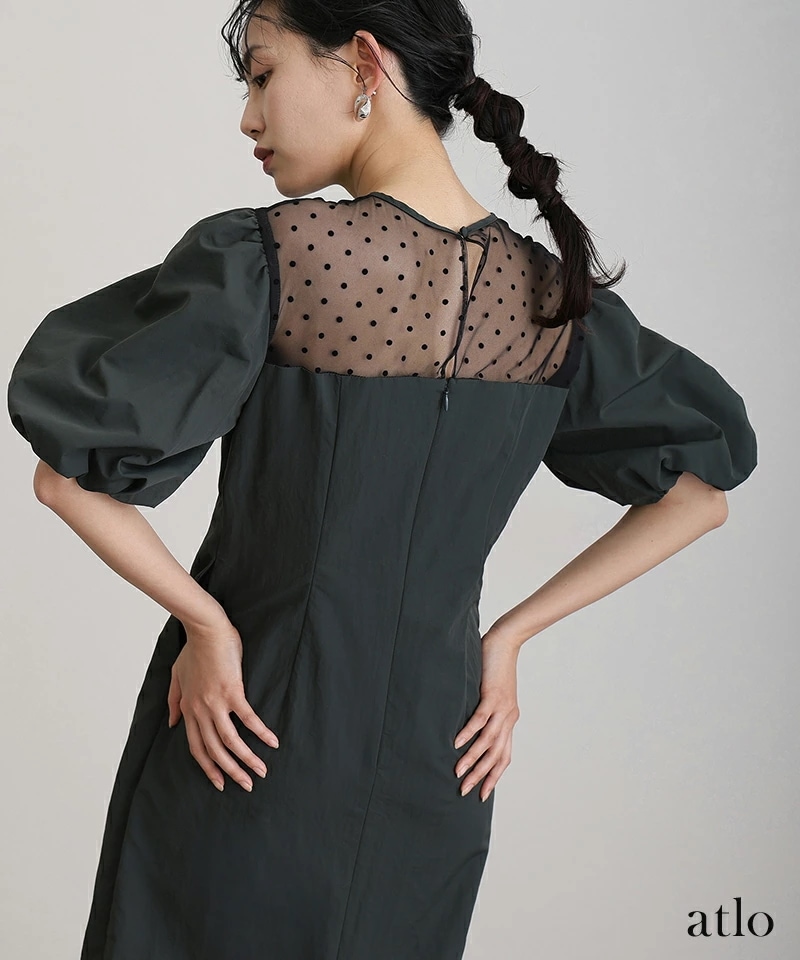 ドットフロッキー パフスリーブ パーティードレス オケージョン ワンピース 結婚式 かっこいい 大きいサイズ 小柄 ドレス フォーマルドレス フォーマル 小さいサイズ 10代 20代 30代 韓国 お ドットフロッキー パフスリーブ パーティードレス オケージョン ワンピース 結婚式 かっこいい 大きいサイズ 小柄 ドレス フォーマルドレス フォーマル 小さいサイズ 10代 20代 30代 韓国 お