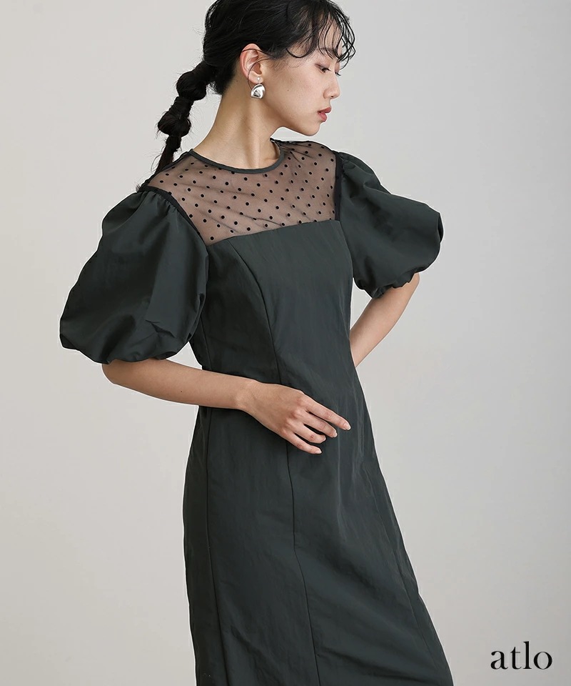 ドットフロッキー パフスリーブ パーティードレス オケージョン ワンピース 結婚式 かっこいい 大きいサイズ 小柄 ドレス フォーマルドレス フォーマル 小さいサイズ 10代 20代 30代 韓国 お ドットフロッキー パフスリーブ パーティードレス オケージョン ワンピース 結婚式 かっこいい 大きいサイズ 小柄 ドレス フォーマルドレス フォーマル 小さいサイズ 10代 20代 30代 韓国 お