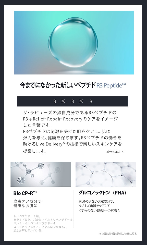 THE-RAPUEZ ザラピューズ R3 エッセンシャル スターター 130ml ブースター 化粧水 せラミド ブースターローション スキンローショ