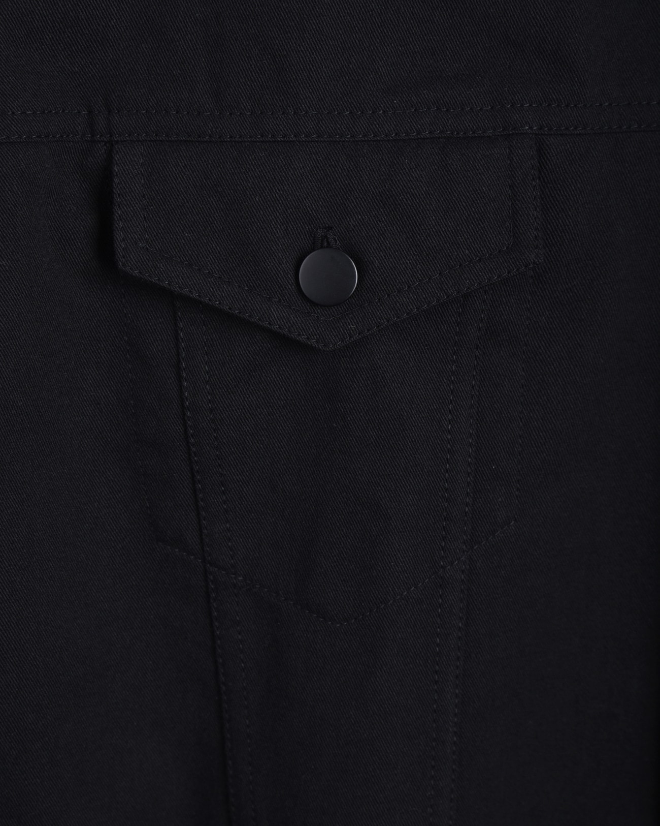 【aeae】 OVERSHOULDER TRUCKER JACKET : BLACK 【aeae】 OVERSHOULDER TRUCKER JACKET : BLACK