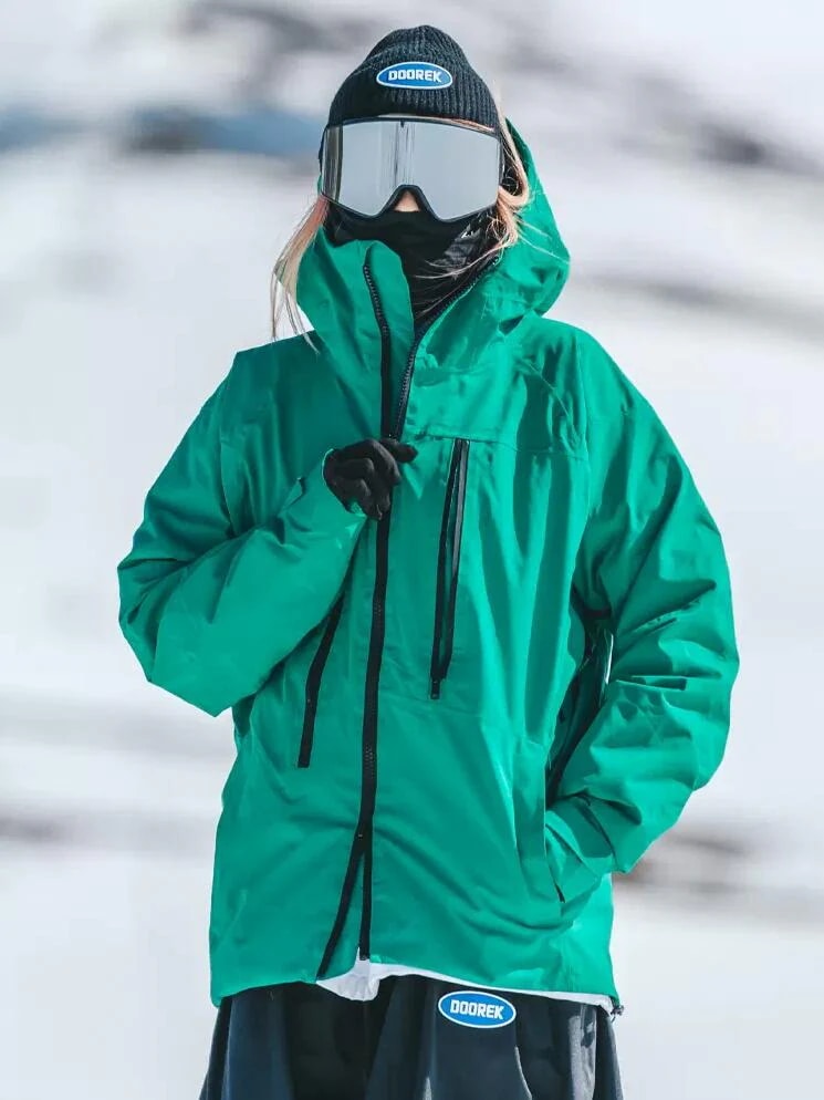 スノーボードウェア 5カラー メンズ レディース ハイネック トップス トレーナー ジャケット アウター スノボウェア スノーウェア スキーウェア スノボーウェア 韓国風 おしゃれ 防風防水 防雪防寒