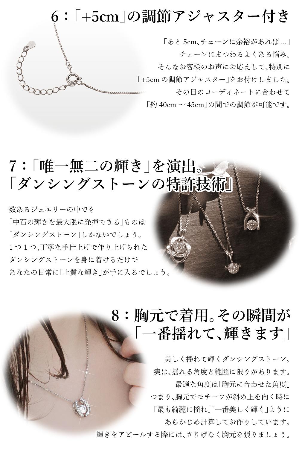 ネックレス レディース 大粒 2ct PT900 K18 SV925 シルバー 揺れる ZDP4