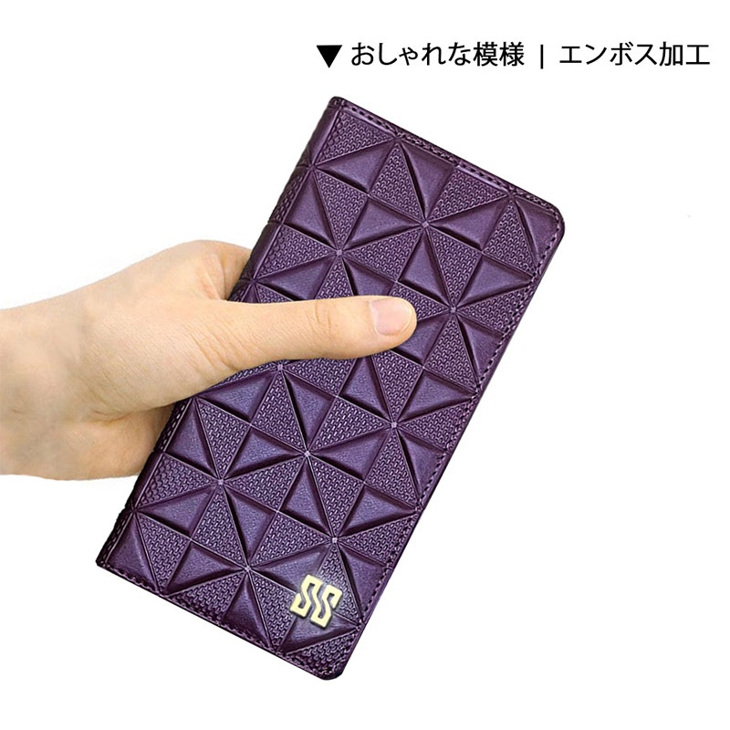 Galaxy A54 5G SC-53D SCG21 手帳型 フリップ カバー 本革 ケース 吸盤 スマホケース カード収納 エンボス加工 韓国 A53 A23 S23 S23ultra A22