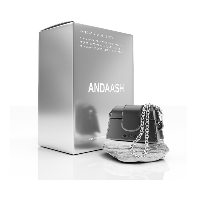 Andaash] Airpods GAB 01 BLACK エアポットケース イヤホンケース