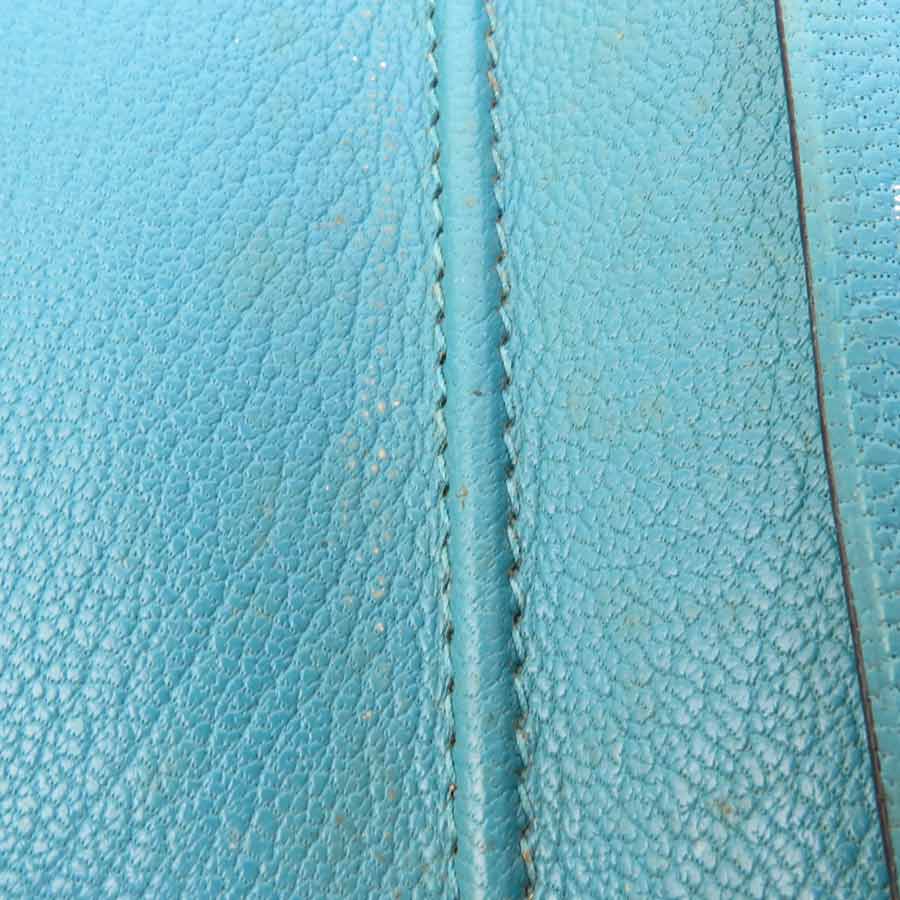 エルメス HERMES 手帳カバー レザー ライトブルー ユニセックス e58678a エルメス HERMES 手帳カバー レザー ライトブルー ユニセックス e58678a